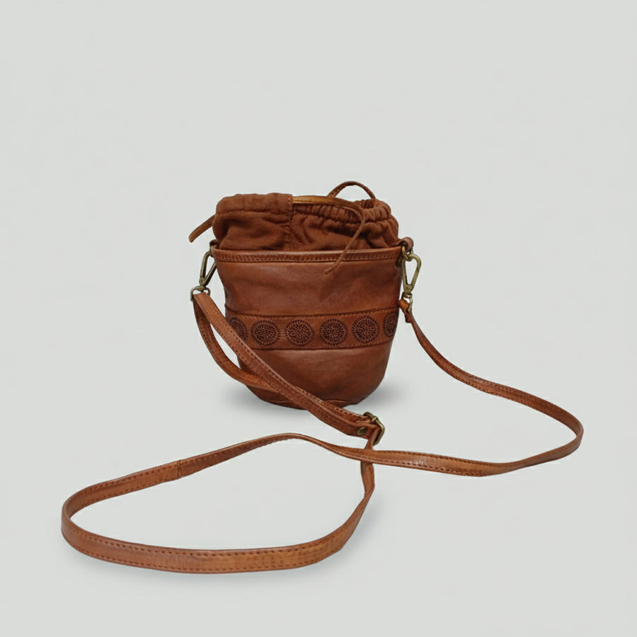 Spaghetti W. SWL126 Bucket Genuine Leather women bag by Hilason – Cowboy and equestrian accessories