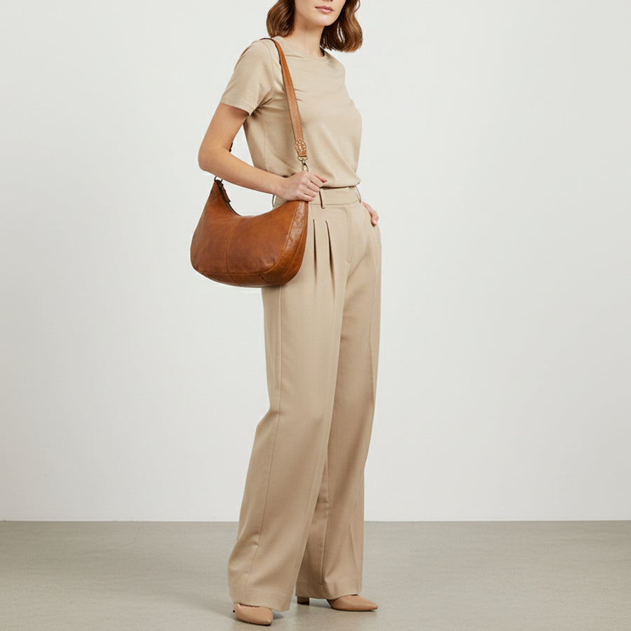 SWL128 Hobo Genuine Leather women bag western
