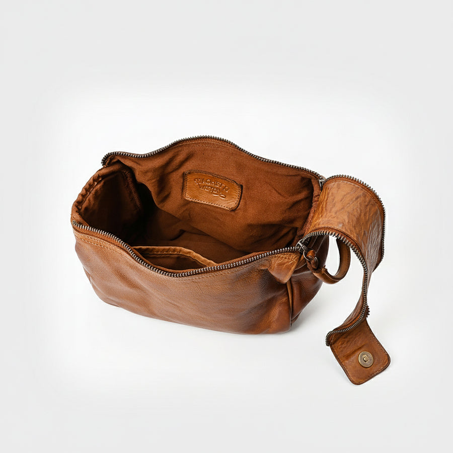 SWL138 Toiletry Genuine Leather women bag western