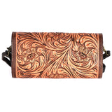 American Darling Cross Body Hand Tooled Genuine Leather Western Women Bag | Turquoise Handbag Purse Crossbody for Cute