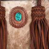 American Darling Tote Hair-On Genuine Leather Western Women Bag Handbag Purse | Travel Bags College Casual