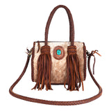 American Darling ADBGM364 Hair-On Genuine Leather Women Bag Western Handbag Purse