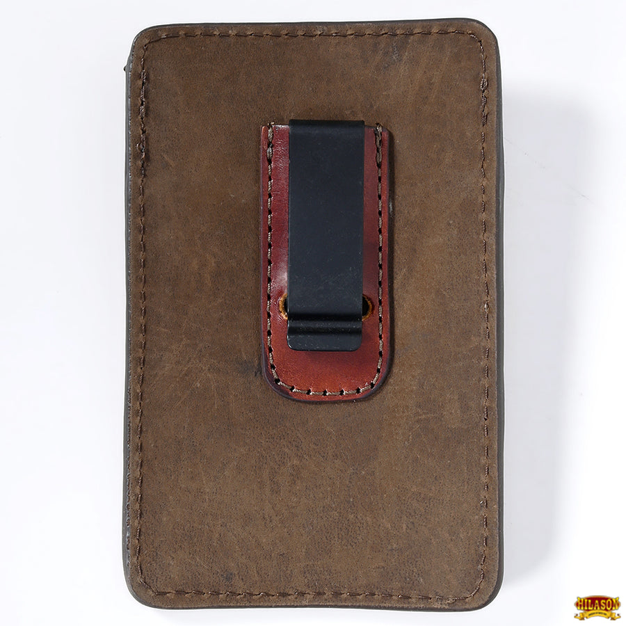 Hilason Western Stylish Floral Hand Tooled Genuine Leather Smartphone Cell Phone Holder