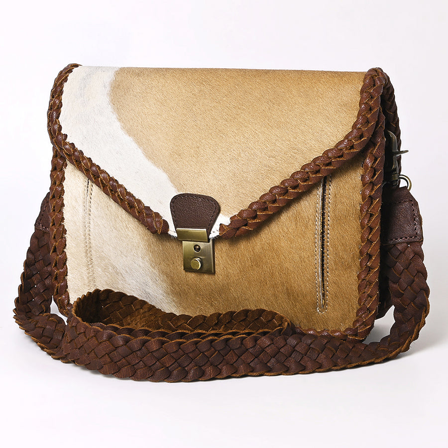 American Darling Cross Body Hair on Genuine Leather Western Women Bag Handbag Purse | Crossbody for Cute - Uhorse