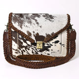 American Darling Cross Body Hair on Genuine Leather Western Women Bag Handbag Purse | Crossbody for Cute