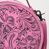 American Darling Canteen Hand Tooled Genuine Leather women bag western handbag purse