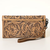 American Darling ADBG1311 Wallet Hand Tooled Genuine Leather women bag western handbag purse