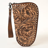 American Darling ADGC106 Floral Western Hand Tooled Genuine Leather Women & Man GUN CASE