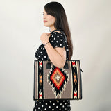 American Darling Saddle Blanket Genuine Leather Women Bag Western Handbag Purse