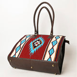 American Darling Saddle Blanket Genuine Leather Women Bag Western Handbag Purse