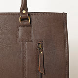 American Darling Tote Saddle Blanket Fabric Genuine Leather Western Women Bag | Handbag Purse for Cute