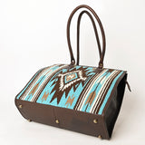 American Darling Saddle Blanket Genuine Leather Women Bag Western Handbag Purse