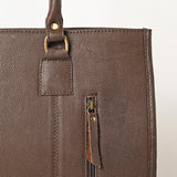 American Darling Tote Saddle Blanket Fabric Genuine Leather Western Women Bag | Handbag Purse for Cute