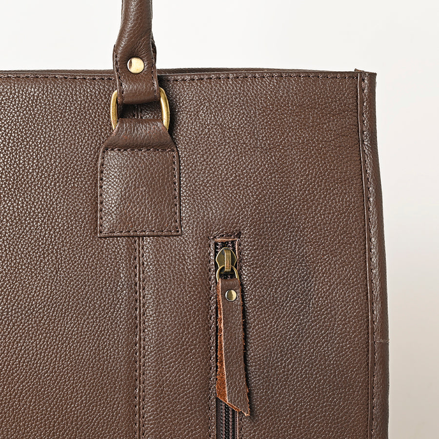 American Darling Hand Woven Saddle Blanket Tote Bag Vegetable-Tanned Genuine Leather Western Purse with YKK Zipper