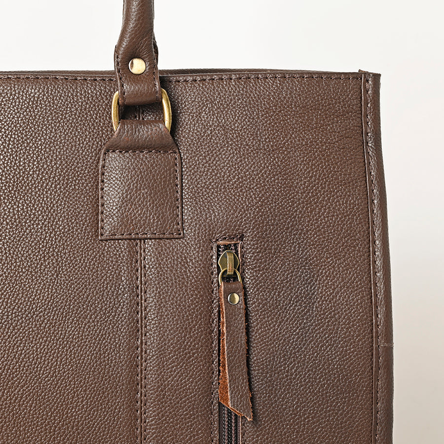 American Darling Hand Woven Saddle Blanket Tote Bag Vegetable-Tanned Genuine Leather Western Purse with YKK Zipper