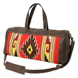 OHLAY OHA101E DUFFEL Upcycled Wool Genuine Leather women bag western handbag purse