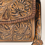 American Darling ADBG1318 Hand Tooled Genuine Leather Women Bag Western Handbag Purse