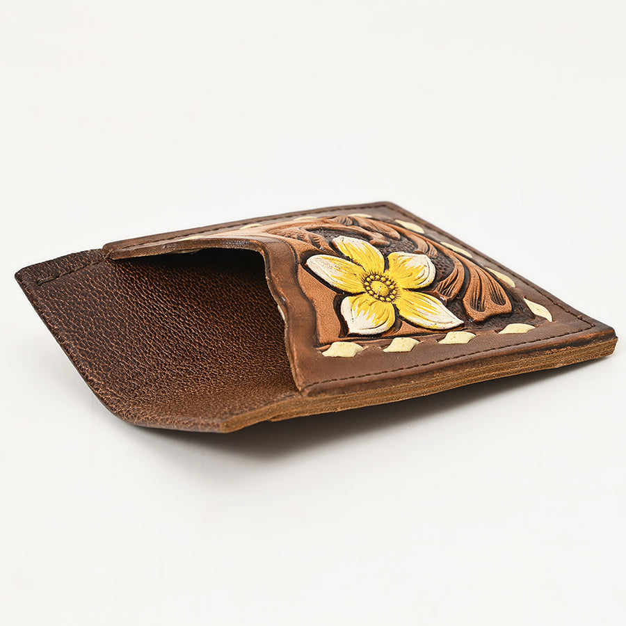American Darling Cell Phone Holder Hand Tooled Genuine Leather Western Women Bag Purse | Case