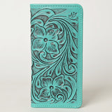 American Darling Wallet Hand Tooled Genuine Leather Women Bag Western Handbag Purse
