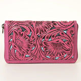 American Darling Wallet Hand Tooled Genuine Leather women bag western handbag purse