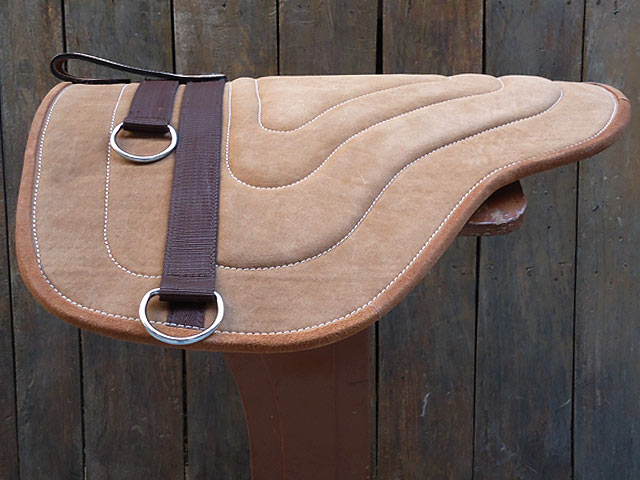 HILASON Western Pleasure Trail Riding Bareback Saddle Pad Treeless | Pads Baretek for Horses