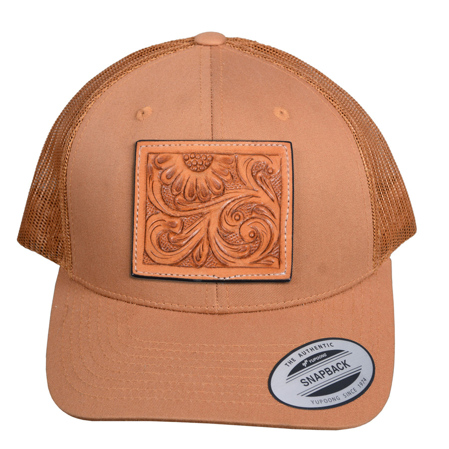 HILASON Classics Retro Trucker Cap With Mesh Back Caramel - Uhorse