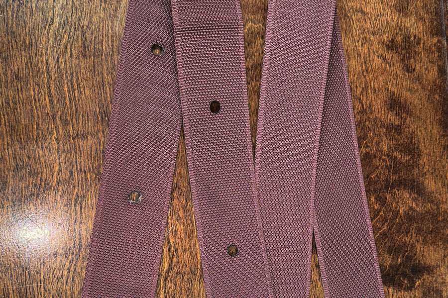 2 In X 6 Ft Hilason Western Horse Premium Single Nylon Leather Cinch Strap