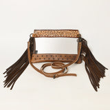 American Darling Clear Bag Hand Tooled Genuine Leather Women Bag W.