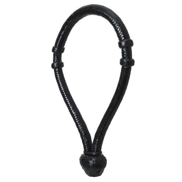 Comfytack W. H. Genuine Rawhide core bosal Black by Hilason – Cowboy and equestrian accessories