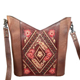 GIBGX1350 American Darling Crossbody Genuine Western Leather Women Bag