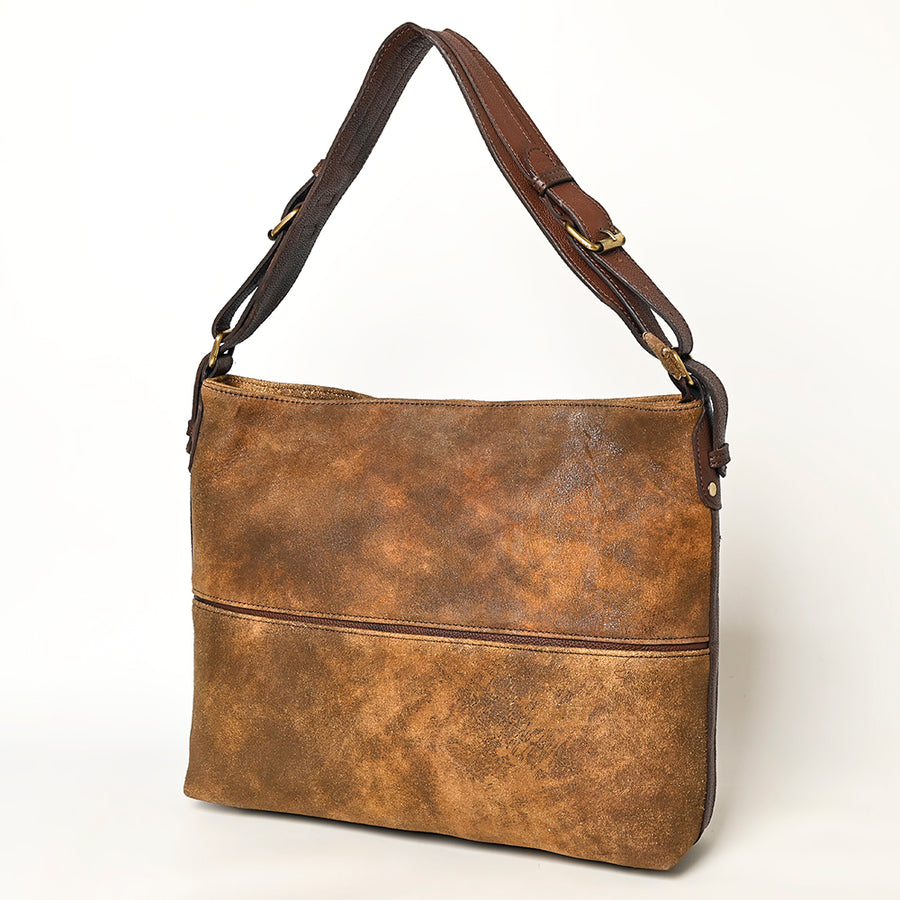 American Darling Western Leather Hobo Bag Genuine Full Grain Leather - Uhorse