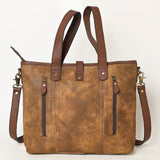 American Darling Tote Full Grain Genuine Leather Women Bag Western Handbag Purse