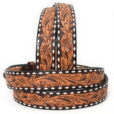 American Darling ADBLF238-L Beautifully Hand Tooled Genuine American Leather Belt Men and  Women