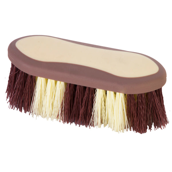 Hilason 6.6" Dandy Soft Grip H. Brush-Brown by Hilason – Cowboy and equestrian accessories