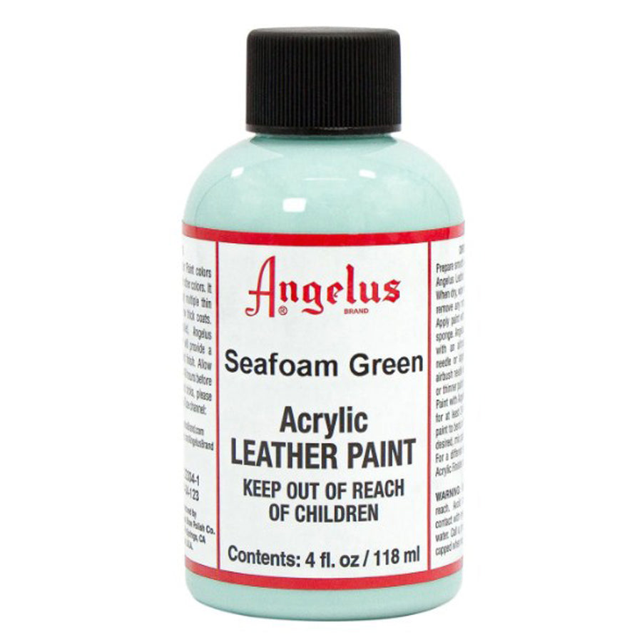 Seafoam green acrylic leather paint - Uhorse