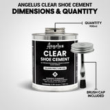 ANGELUS Clear Shoe Cement 1 Quartz For Strong & Durable Bond