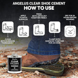 ANGELUS Clear Shoe Cement 1 Quartz For Strong & Durable Bond