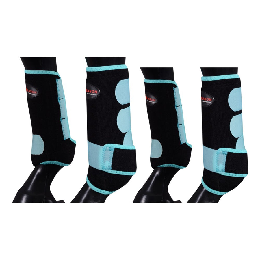 HILASON L M S H. Front Rear Hind Leg Sport Boot 2pk | 4pk | H. Leg by Hilason – Cowboy and equestrian accessories