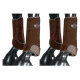 HILASON L M S Horse Front Rear Hind Leg Sport Boots 2 Pack | 4 Pack | Horse Leg Boots | Horse Jumping Boots | Horse Sport Boots