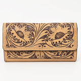 American Darling Wallet Hand Tooled Genuine Leather Western Women Bag | Handbag Purse Wristlet Travel Clutch