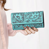 American Darling Wallet Genuine Leather Women Bag Western Handbag Purse | Handbags for