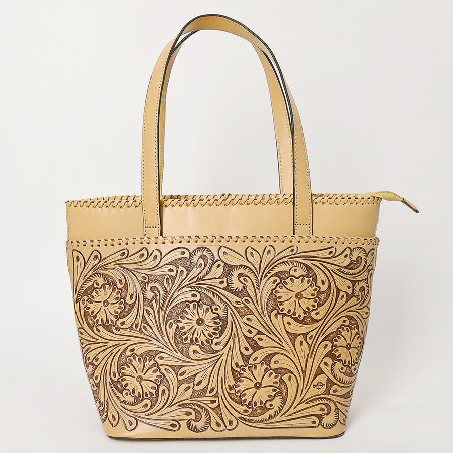 American Darling Tote Hand Tooled Genuine Leather Western Women Bag Handbag Purse | Travel Bags College Casual