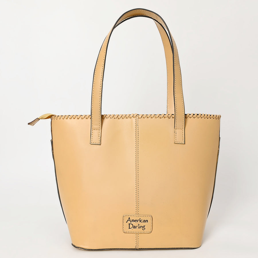 American Darling Tote Hand Tooled Genuine Leather Western Women Bag Handbag Purse | Travel Bags College Casual