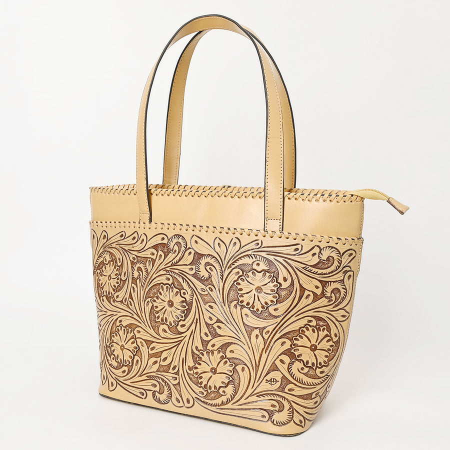 American Darling Tote Hand Tooled Genuine Leather Western Women Bag Handbag Purse | Travel Bags College Casual - Uhorse