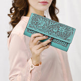 American Darling Wallet Hand Tooled Genuine Leather W. Women Bag |