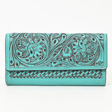 American Darling Wallet Hand Tooled Genuine Leather W. Women Bag |