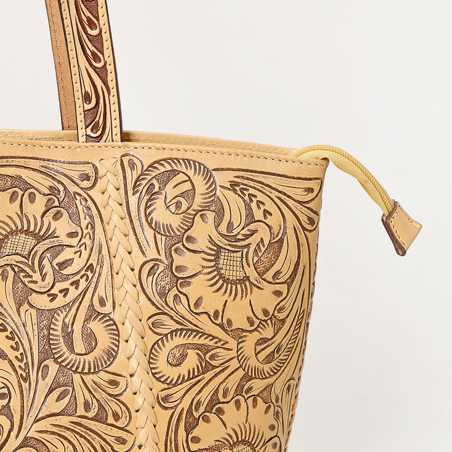 American Darling Tote Hand Tooled Genuine Leather Western Women Bag Handbag Purse | Travel Bags