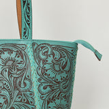 ADBGZ792B American Darling TOTE Hand Tooled Genuine Leather women bag western handbag purse