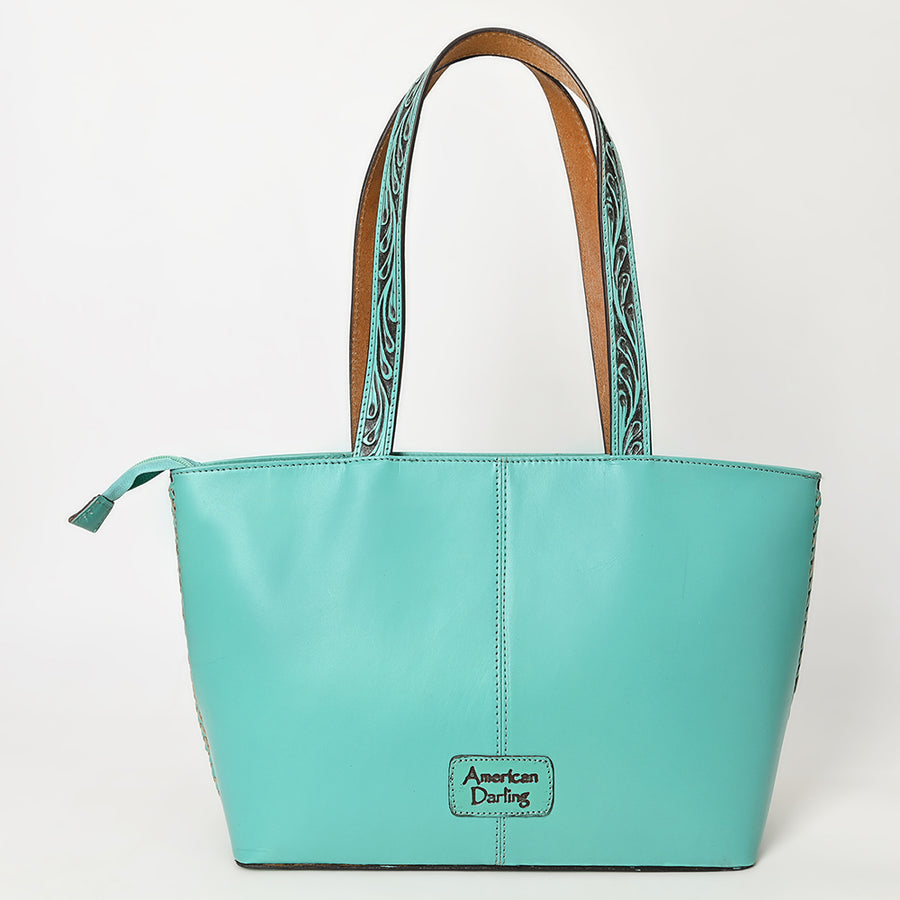 American Darling Tote Hand Tooled Genuine Leather Women Bag Western Handbag Purse | Travel Bags
