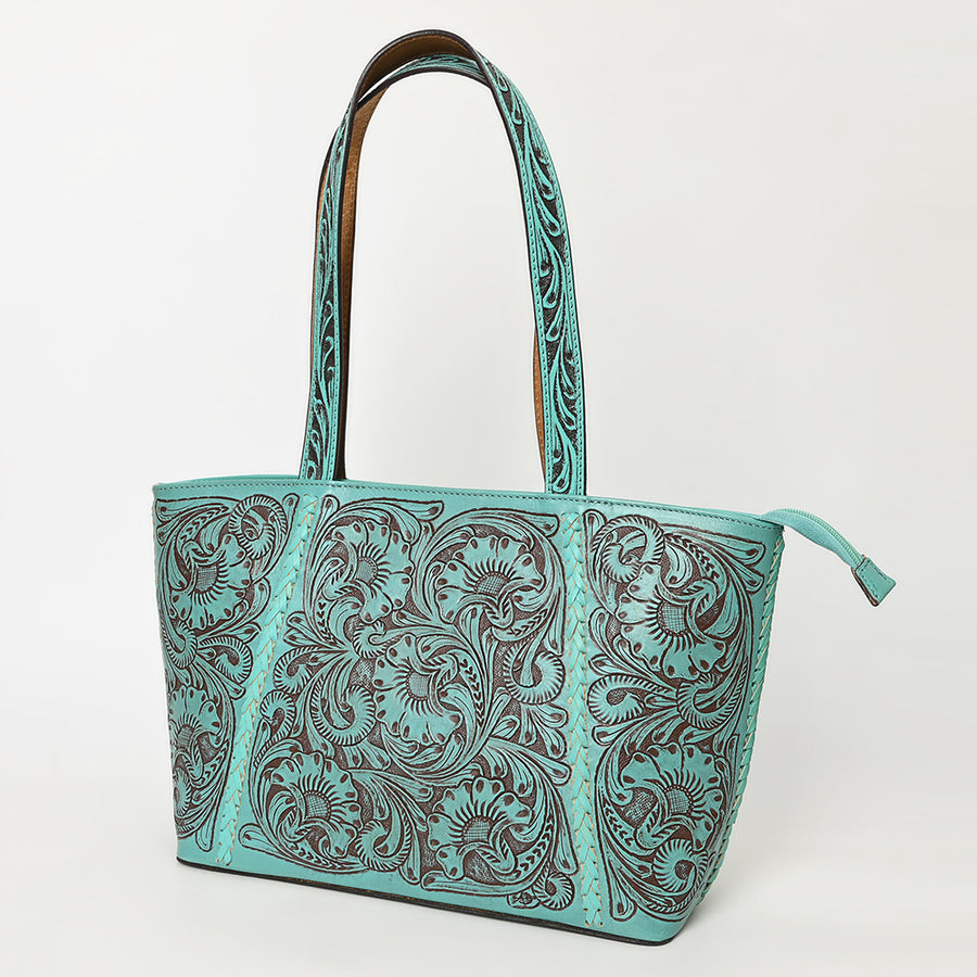 American Darling Tote Hand Tooled Genuine Leather Women Bag Western Handbag Purse | Travel Bags - Uhorse
